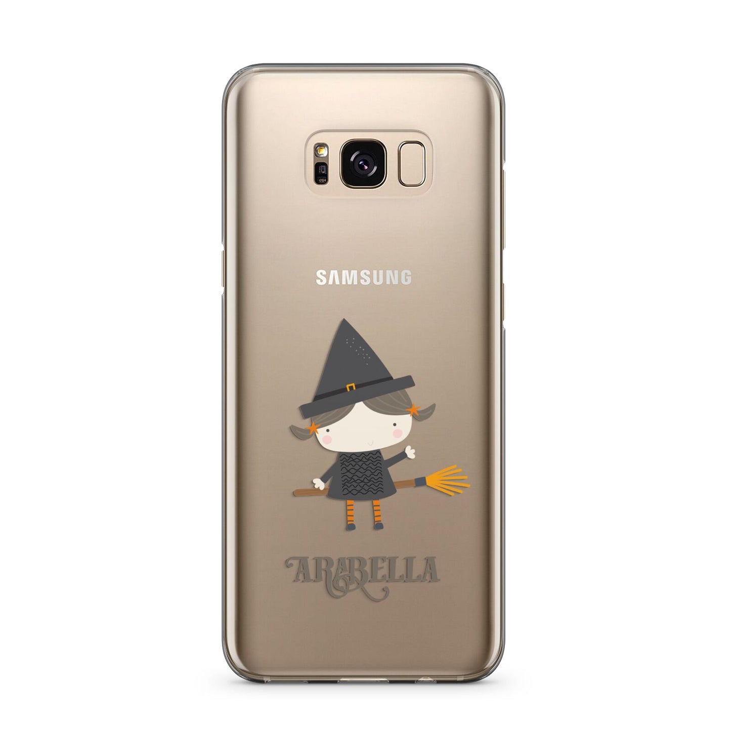 Girl Witch Personalised Samsung Galaxy S8 Plus Case