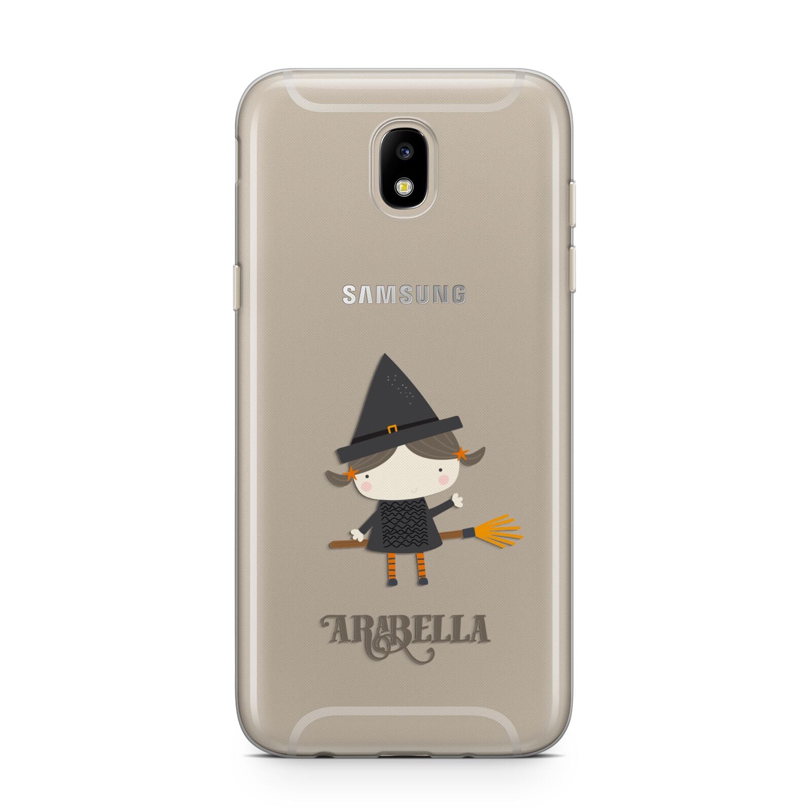 Girl Witch Personalised Samsung J5 2017 Case