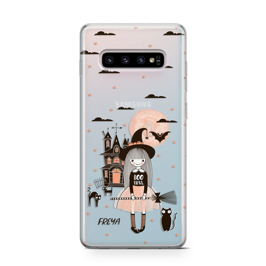 Girl Witch Protective Samsung Galaxy Case