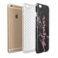Girlpower Black White Marble Effect Apple iPhone 6 Plus 3D Tough Case Expand Detail Image