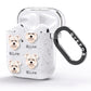 Glen Of Imaal Terrier Icon with Name AirPods Glitter Case Side Image