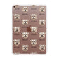 Glen Of Imaal Terrier Icon with Name Apple iPad Rose Gold Case