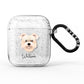 Glen Of Imaal Terrier Personalised AirPods Glitter Case