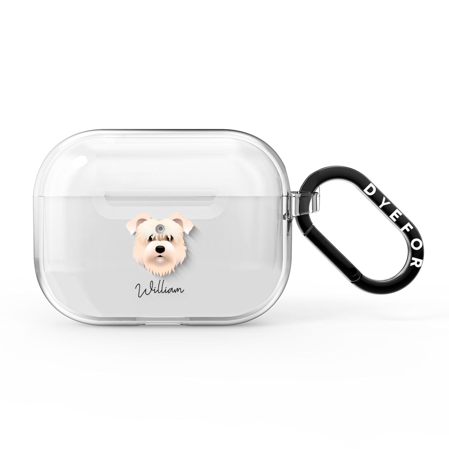 Glen Of Imaal Terrier Personalised AirPods Pro Clear Case