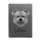 Glen Of Imaal Terrier Personalised Apple iPad Grey Case