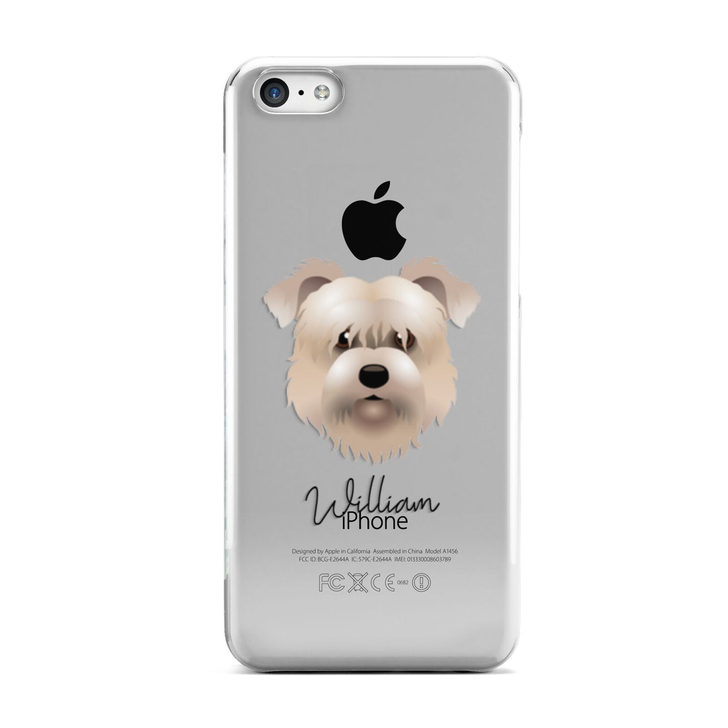 Glen Of Imaal Terrier Personalised Apple iPhone 5c Case