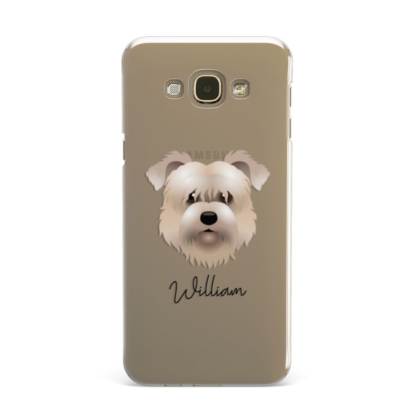 Glen Of Imaal Terrier Personalised Samsung Galaxy A8 Case