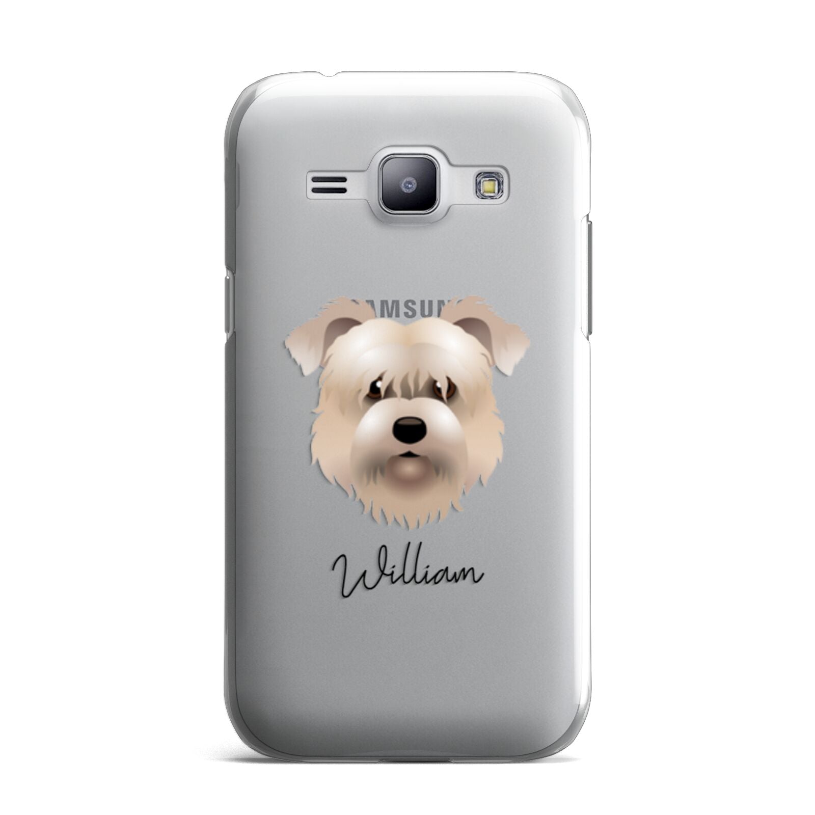 Glen Of Imaal Terrier Personalised Samsung Galaxy J1 2015 Case