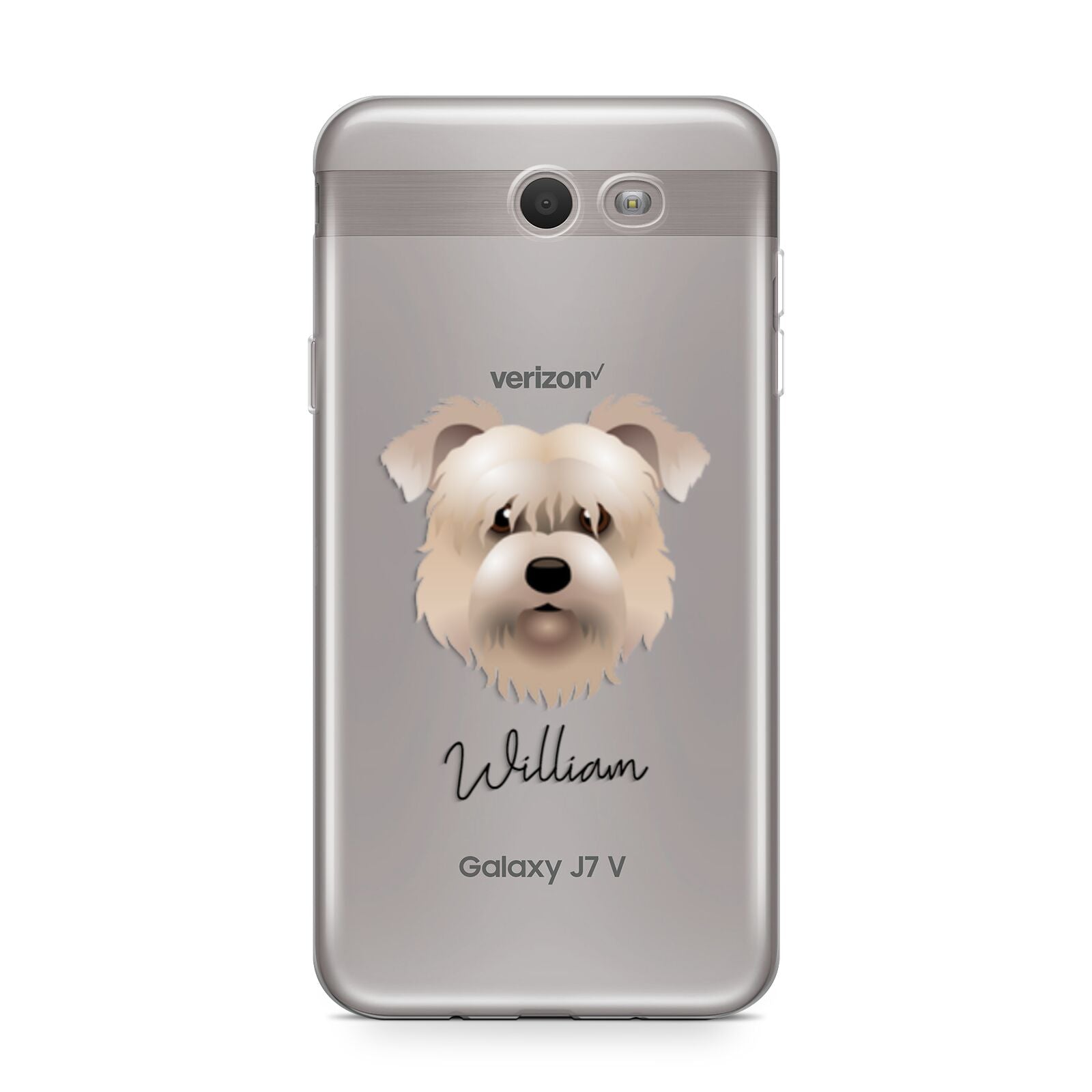 Glen Of Imaal Terrier Personalised Samsung Galaxy J7 2017 Case