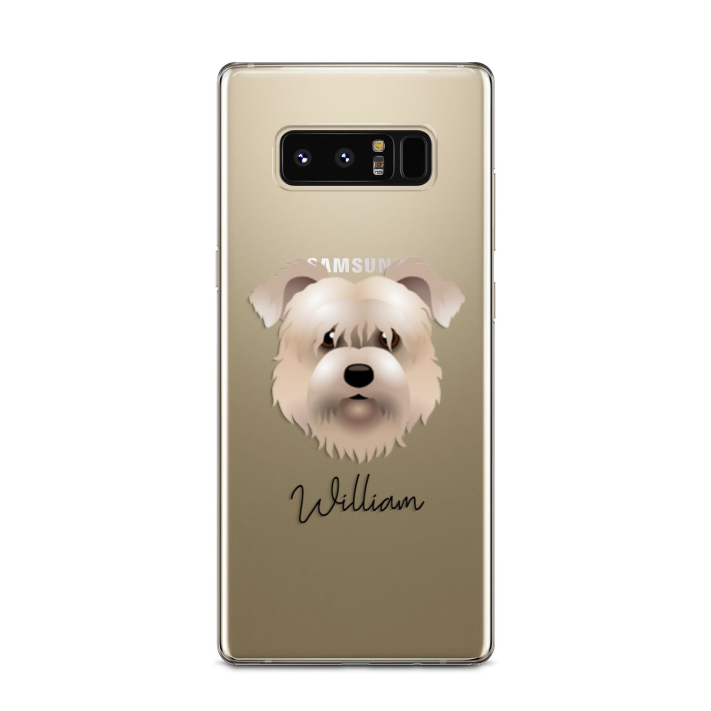 Glen Of Imaal Terrier Personalised Samsung Galaxy Note 8 Case