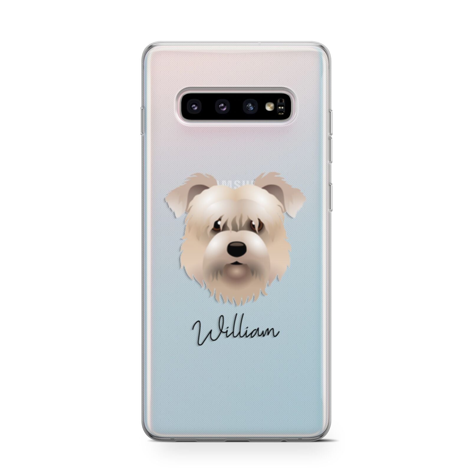 Glen Of Imaal Terrier Personalised Samsung Galaxy S10 Case