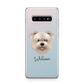 Glen Of Imaal Terrier Personalised Samsung Galaxy S10 Plus Case