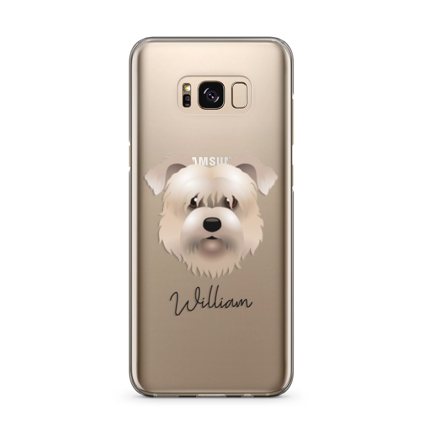 Glen Of Imaal Terrier Personalised Samsung Galaxy S8 Plus Case