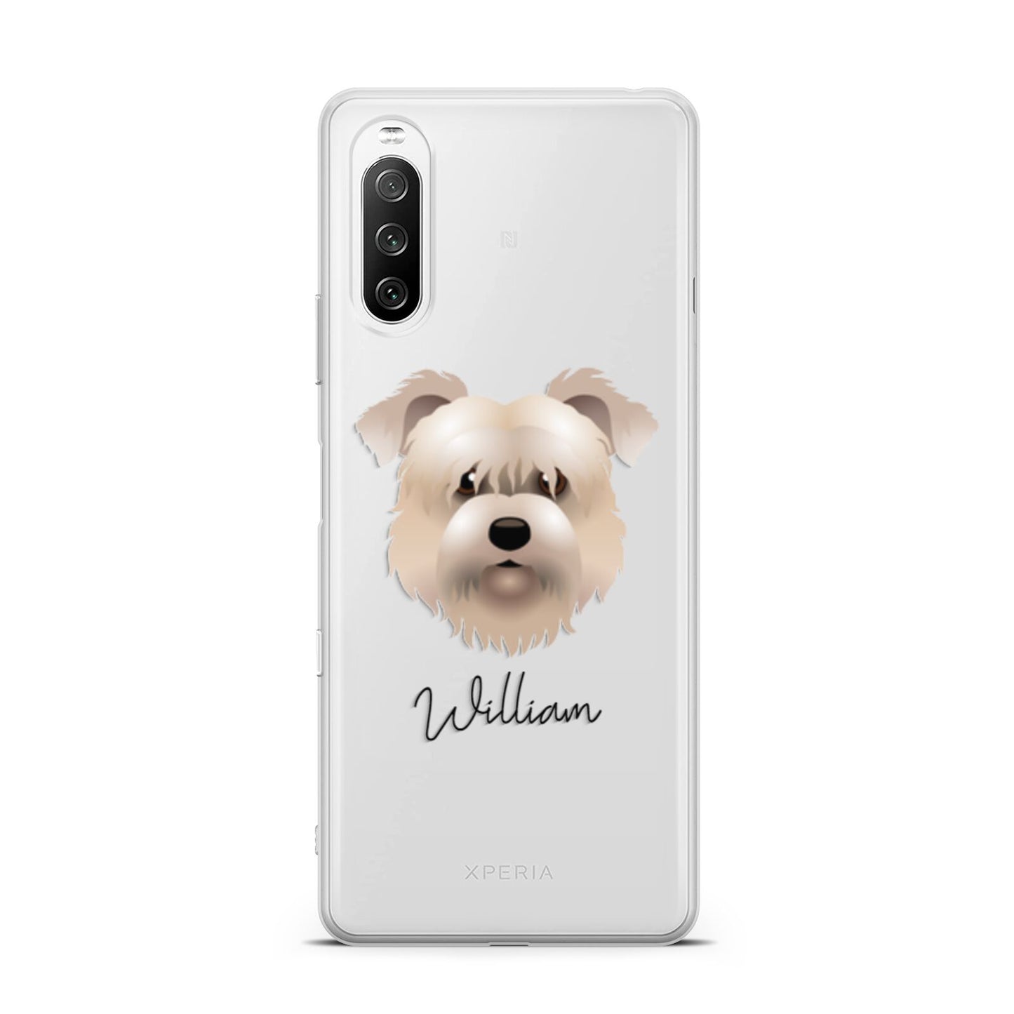 Glen Of Imaal Terrier Personalised Sony Xperia 10 III Case