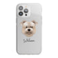 Glen Of Imaal Terrier Personalised iPhone 13 Pro Max TPU Impact Case with White Edges