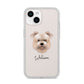 Glen Of Imaal Terrier Personalised iPhone 14 Clear Tough Case Starlight