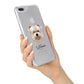 Glen Of Imaal Terrier Personalised iPhone 7 Plus Bumper Case on Silver iPhone Alternative Image