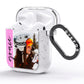Glitter Personalised Photo Upload Name AirPods Glitter Case Side Image