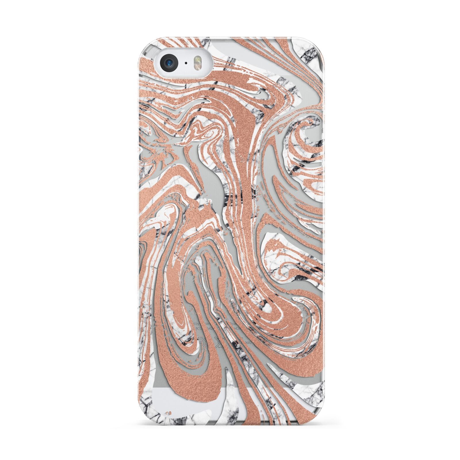 Gold And White Marble Apple iPhone 5 Case