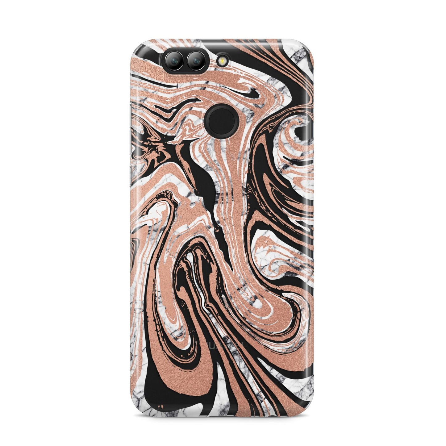 Gold And White Marble Huawei Nova 2s Phone Case