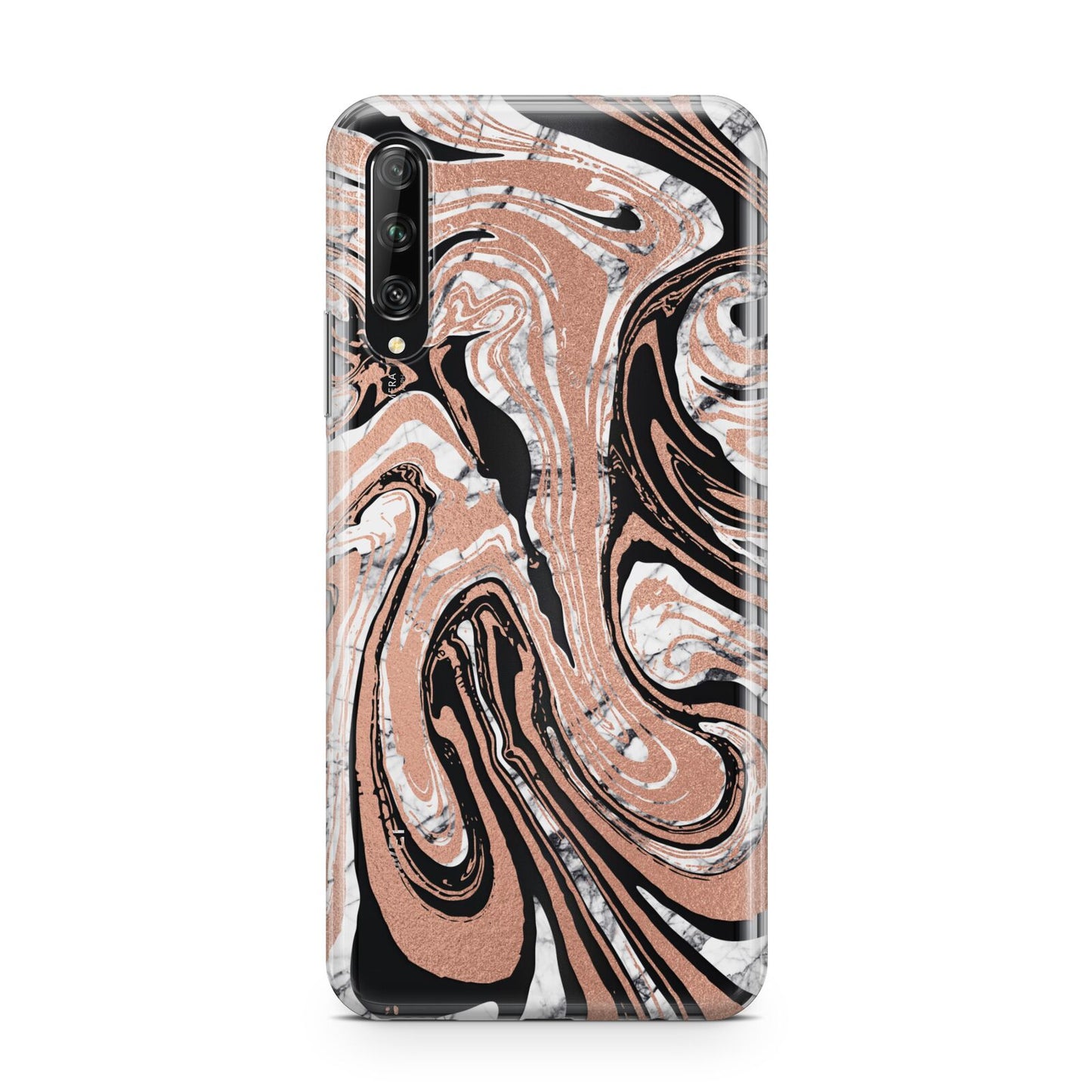 Gold And White Marble Huawei P Smart Pro 2019