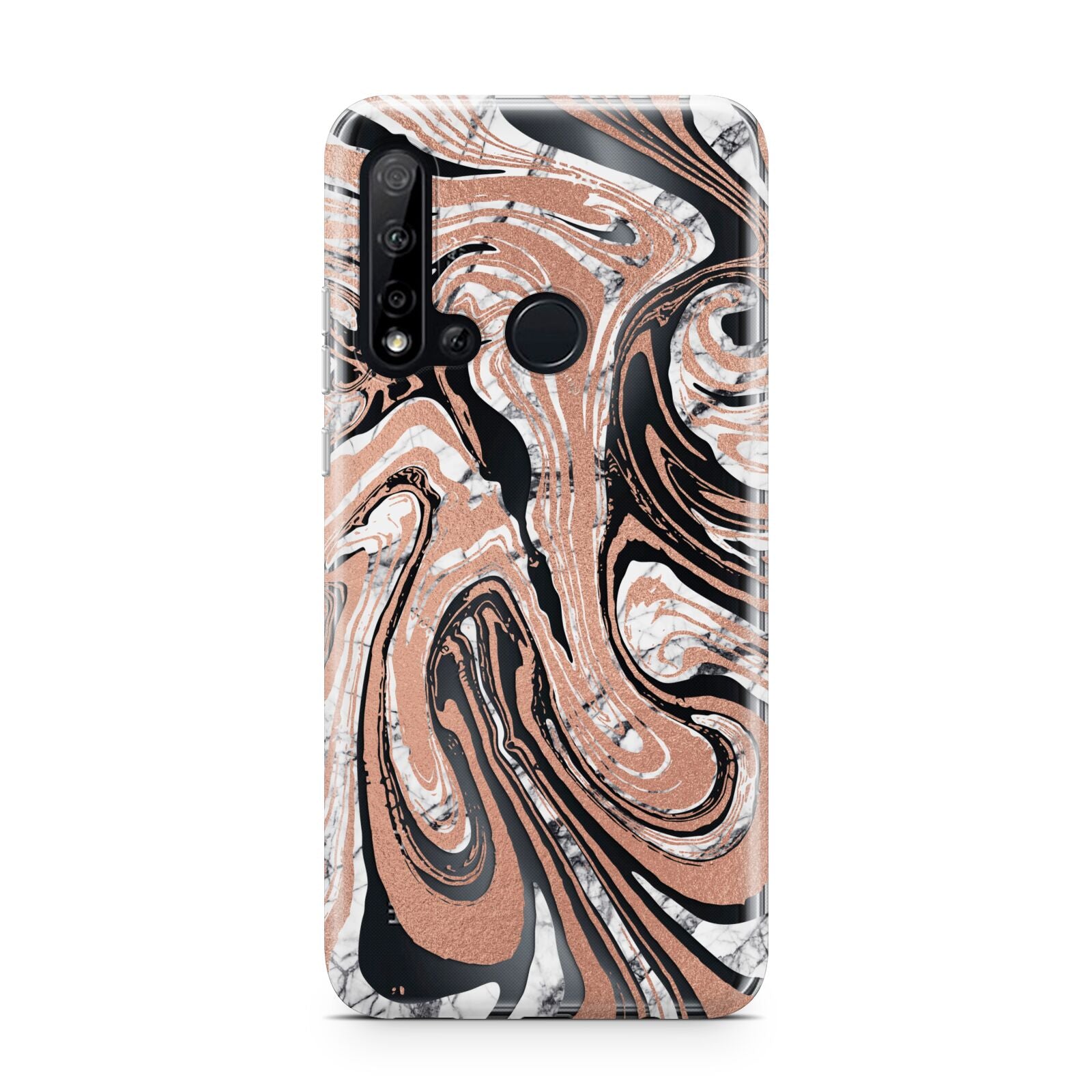 Gold And White Marble Huawei P20 Lite 5G Phone Case
