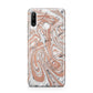 Gold And White Marble Huawei P30 Lite Phone Case