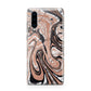 Gold And White Marble Huawei P30 Phone Case