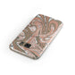 Gold And White Marble Samsung Galaxy Case Front Close Up