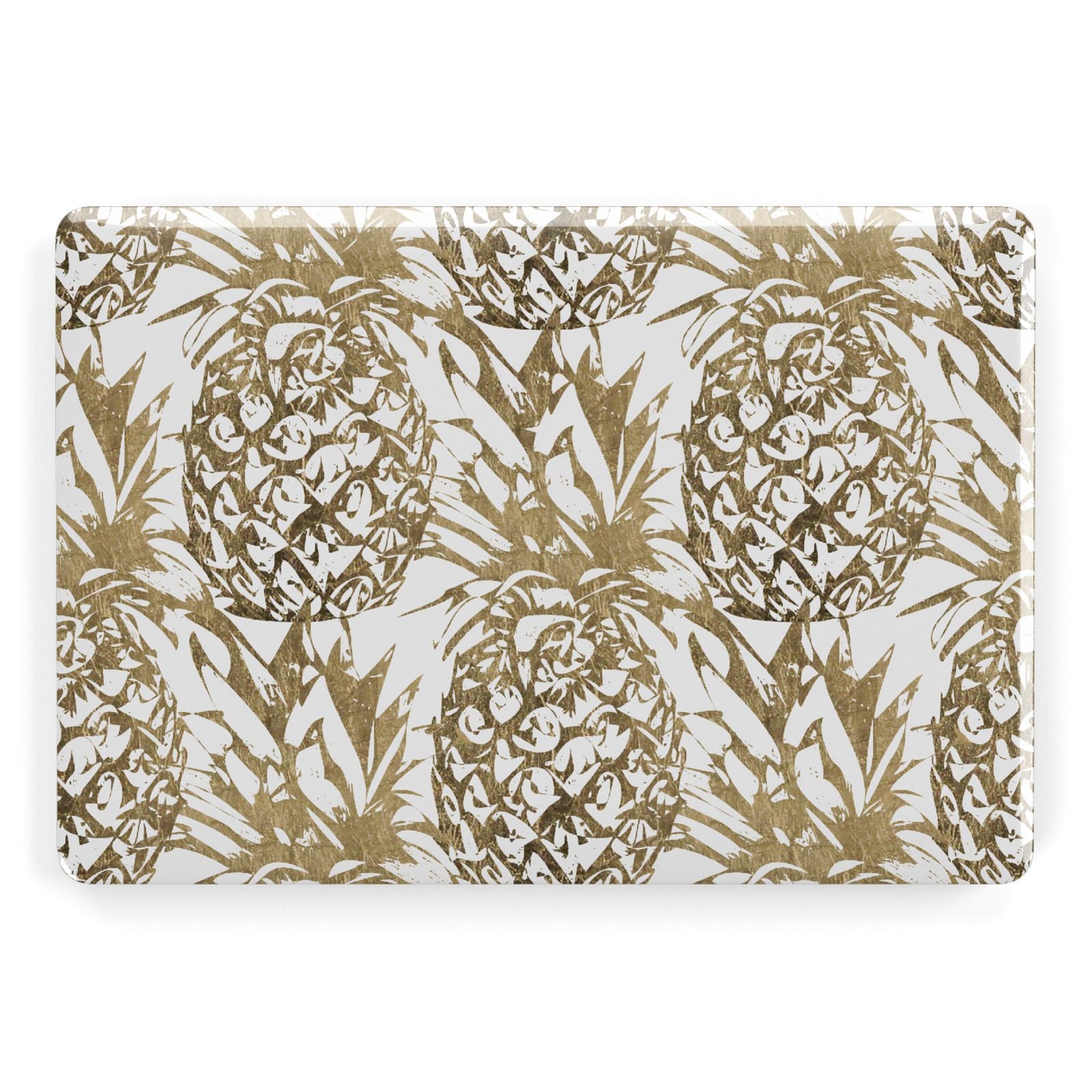 Gold Pineapple Fruit Apple MacBook Case