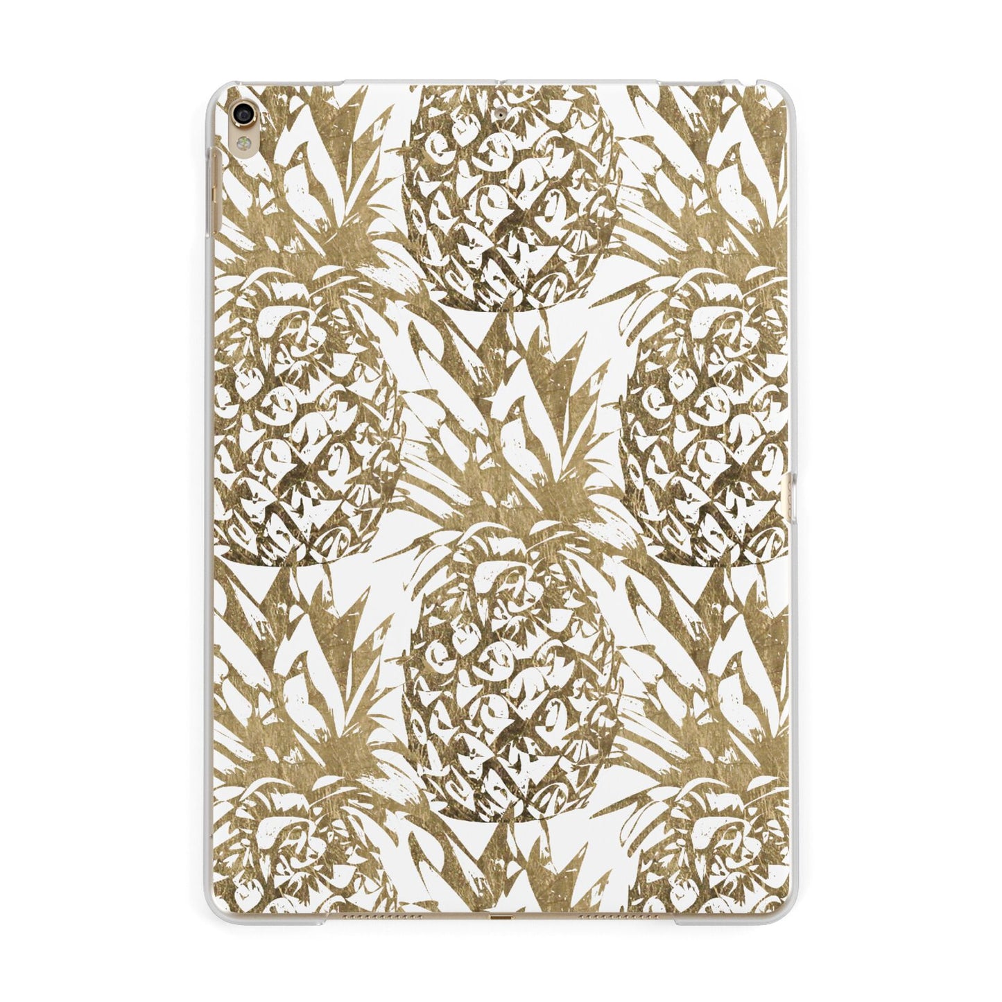 Gold Pineapple Fruit Apple iPad Gold Case