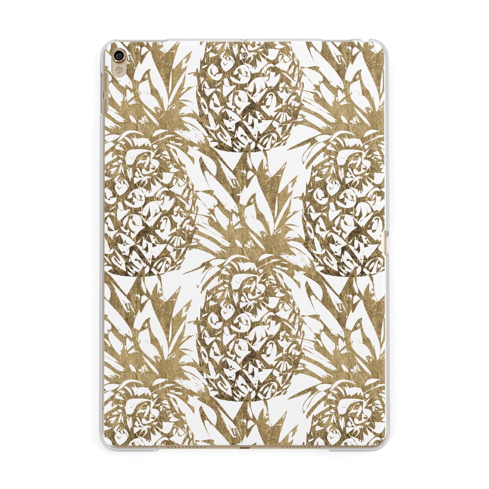 Gold Pineapple Fruit Apple iPad Gold Case
