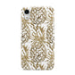 Gold Pineapple Fruit Apple iPhone XR White 3D Tough Case