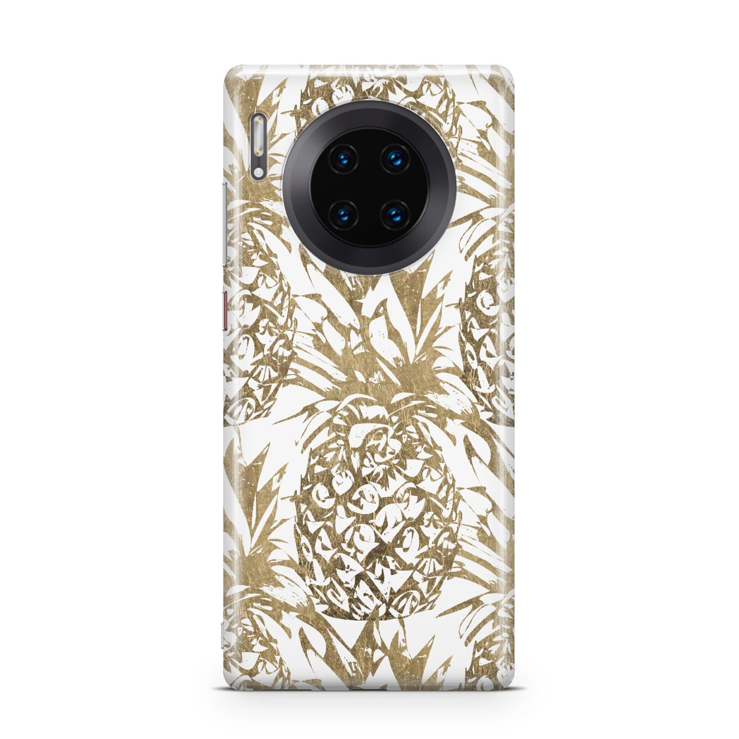 Gold Pineapple Fruit Huawei Mate 30 Pro Phone Case