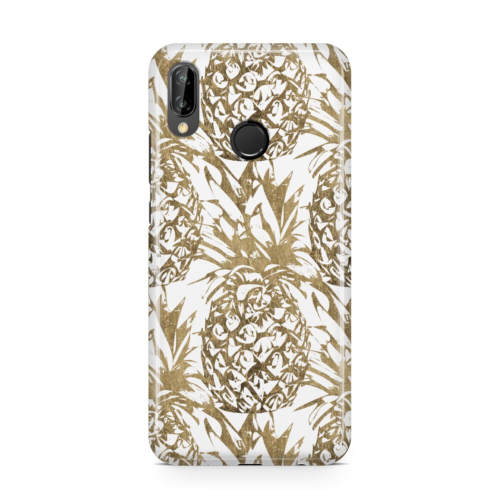Gold Pineapple Fruit Huawei P20 Lite Phone Case
