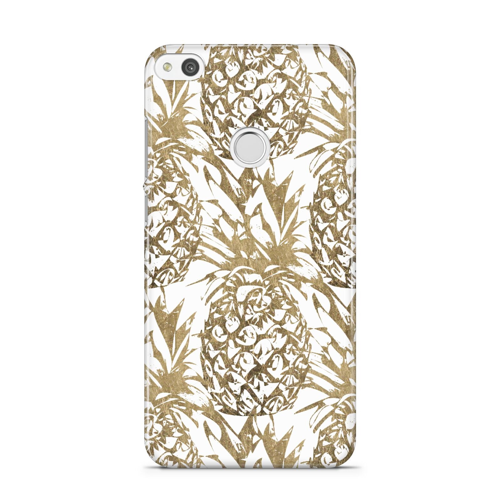 Gold Pineapple Fruit Huawei P8 Lite Case