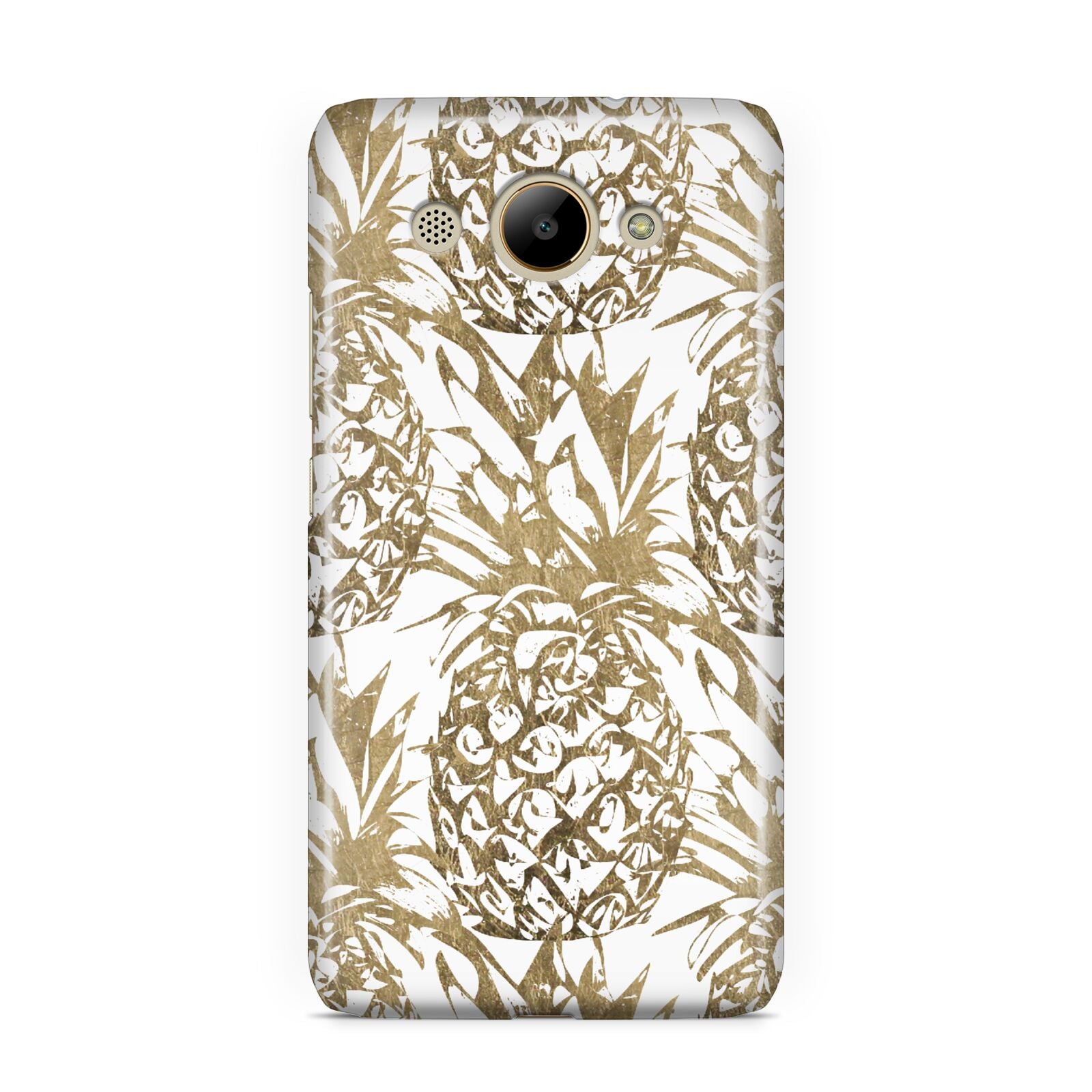 Gold Pineapple Fruit Huawei Y3 2017