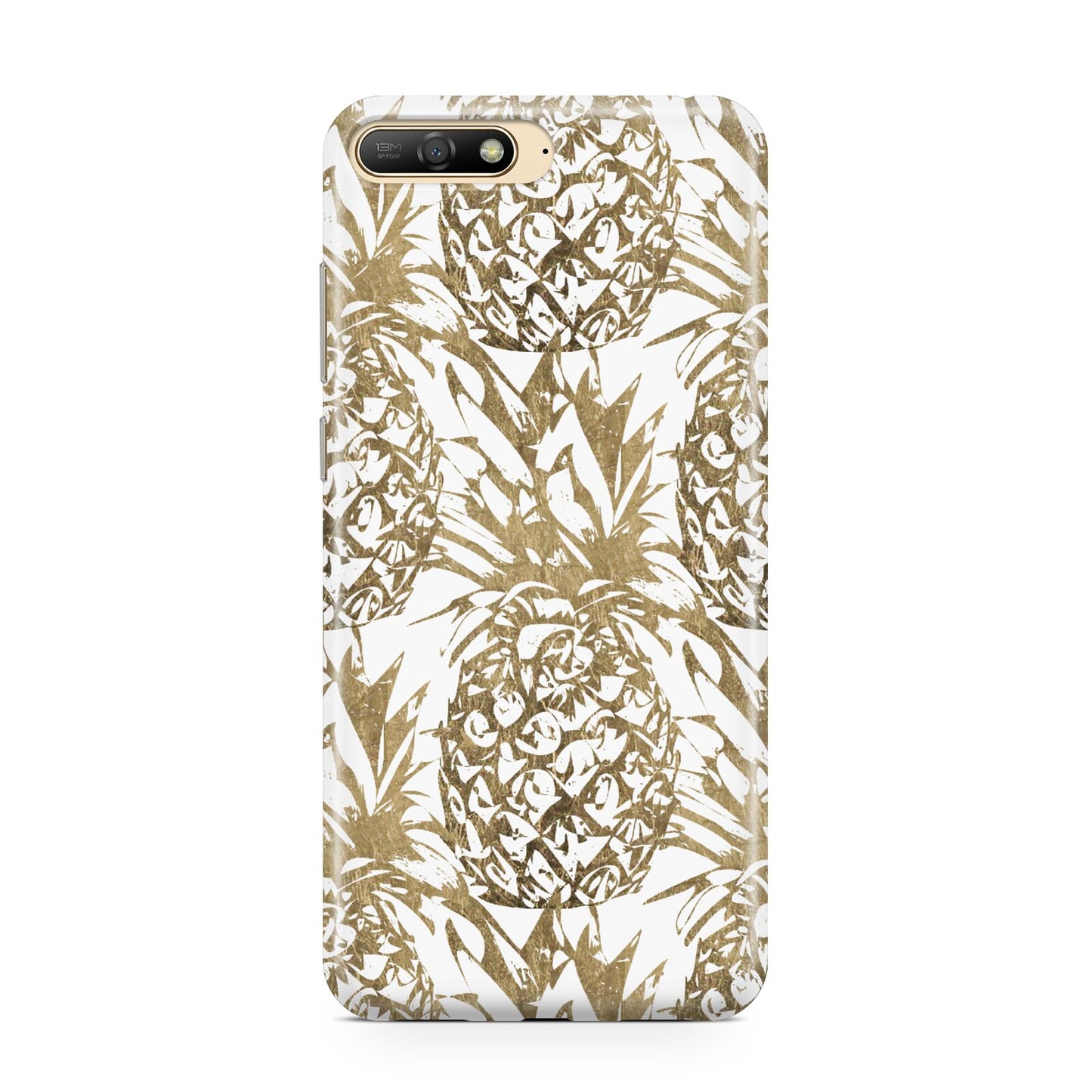 Gold Pineapple Fruit Huawei Y6 2018