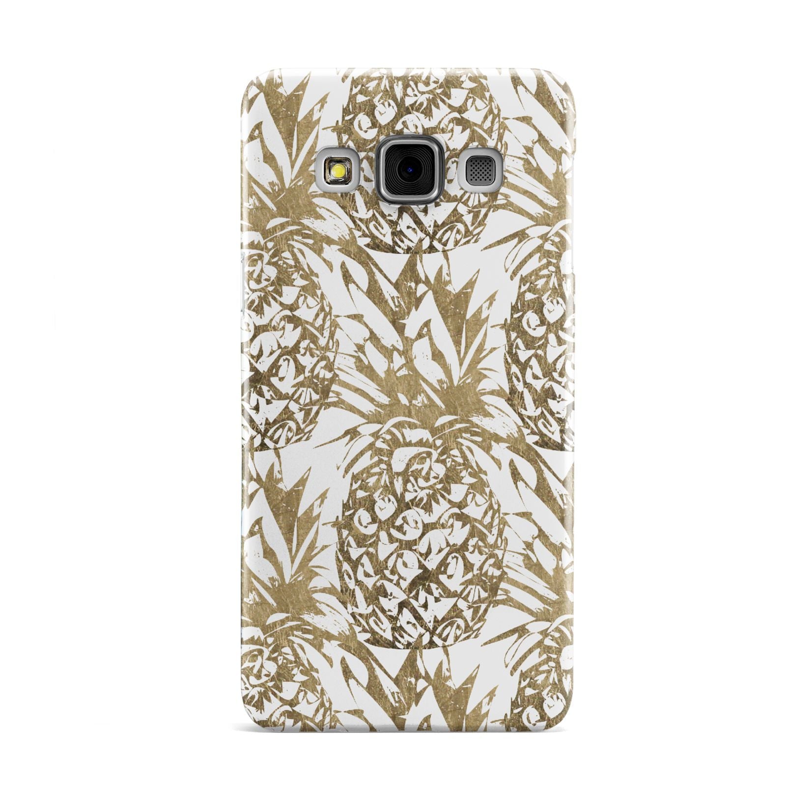 Gold Pineapple Fruit Samsung Galaxy A3 Case