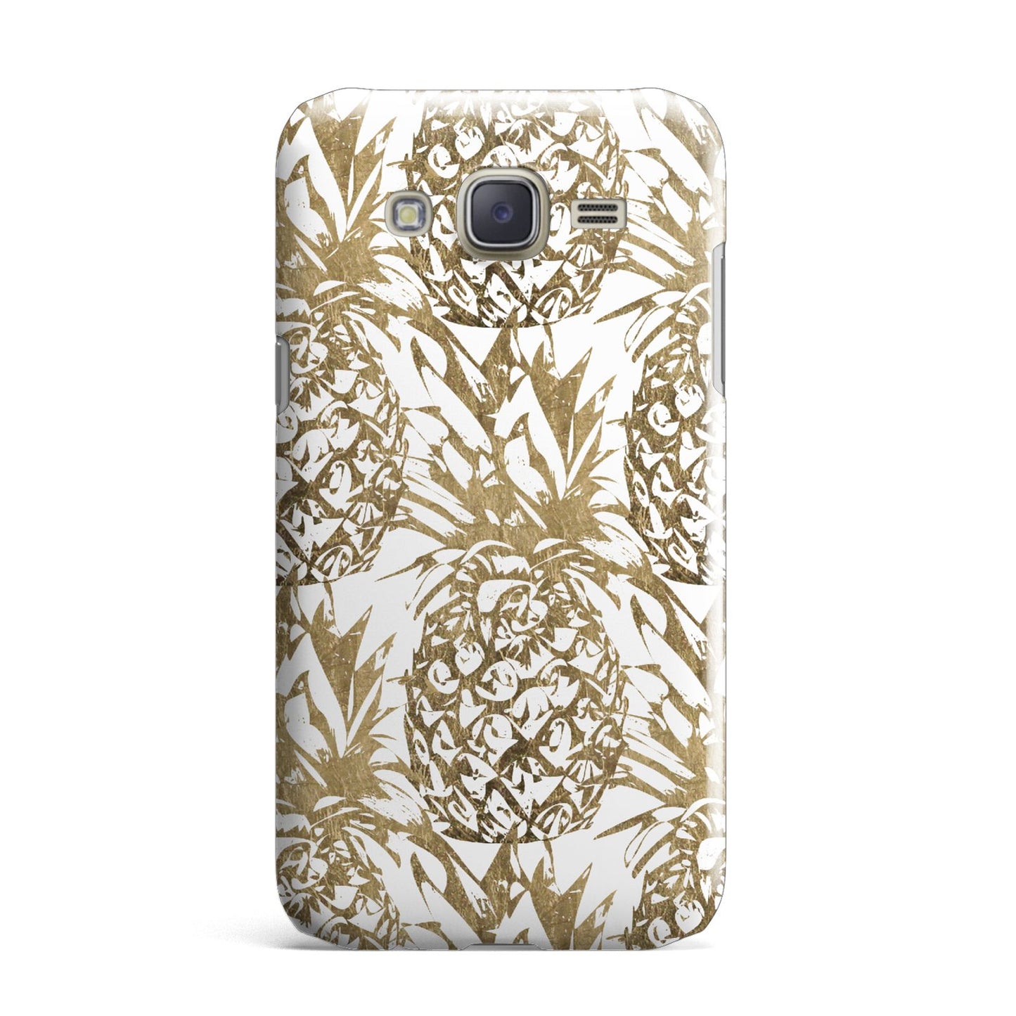Gold Pineapple Fruit Samsung Galaxy J7 Case