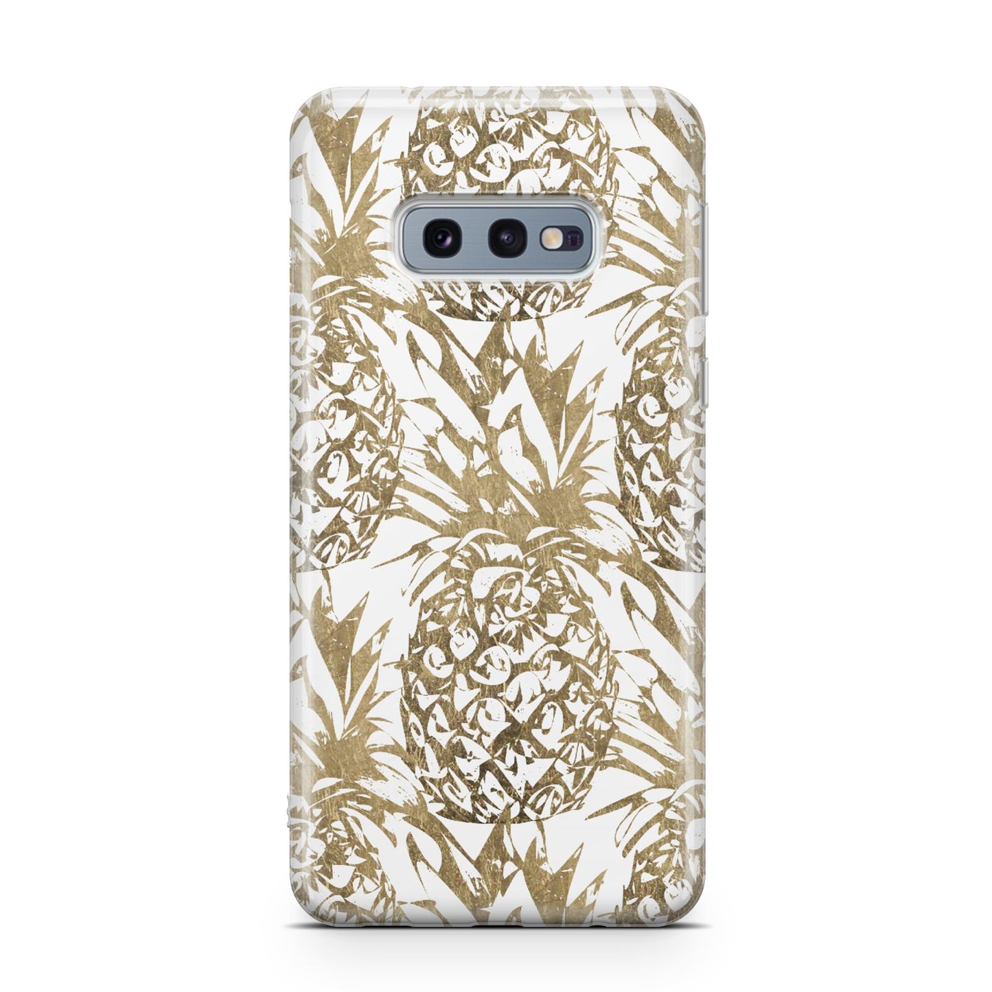 Gold Pineapple Fruit Samsung Galaxy S10E Case