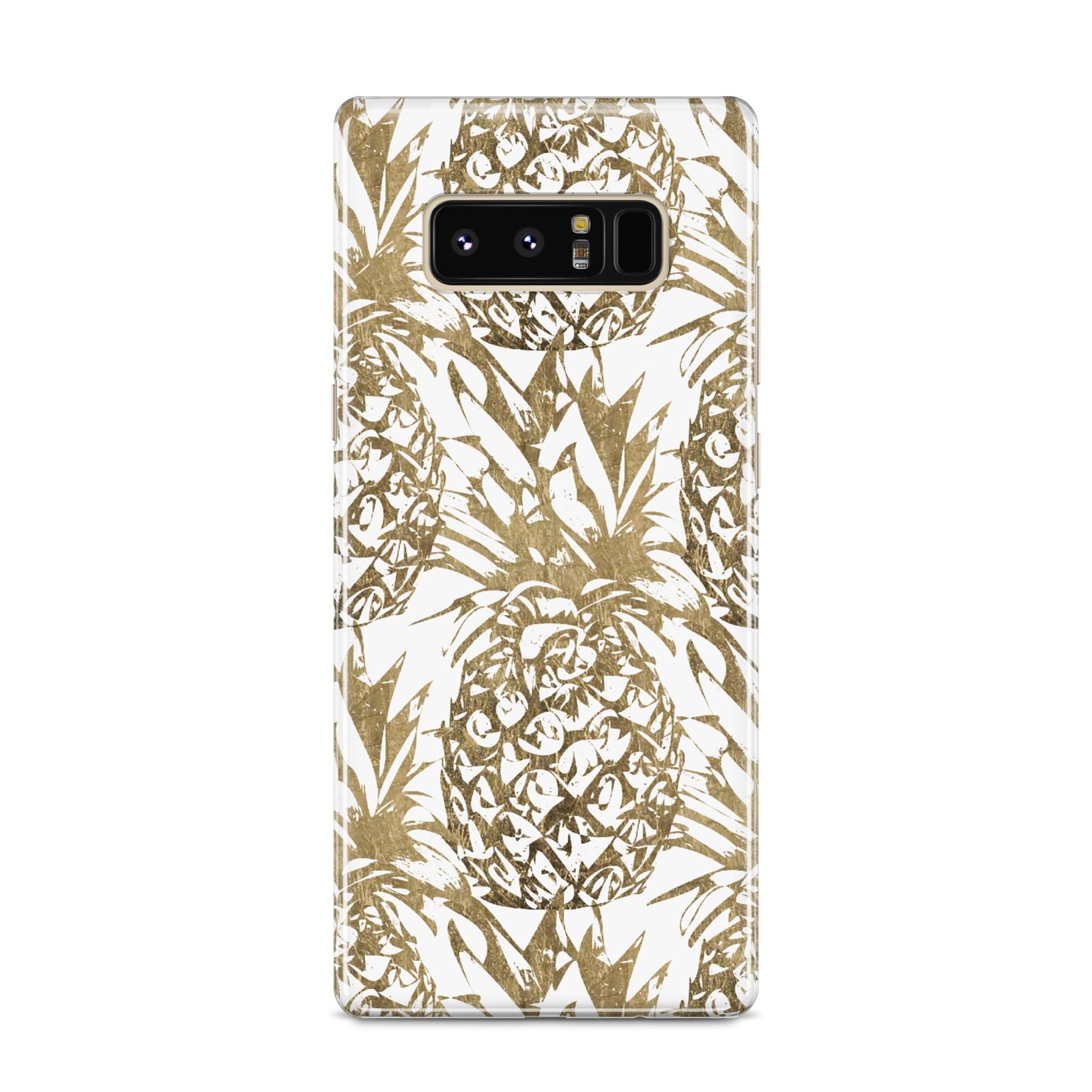 Gold Pineapple Fruit Samsung Galaxy S8 Case