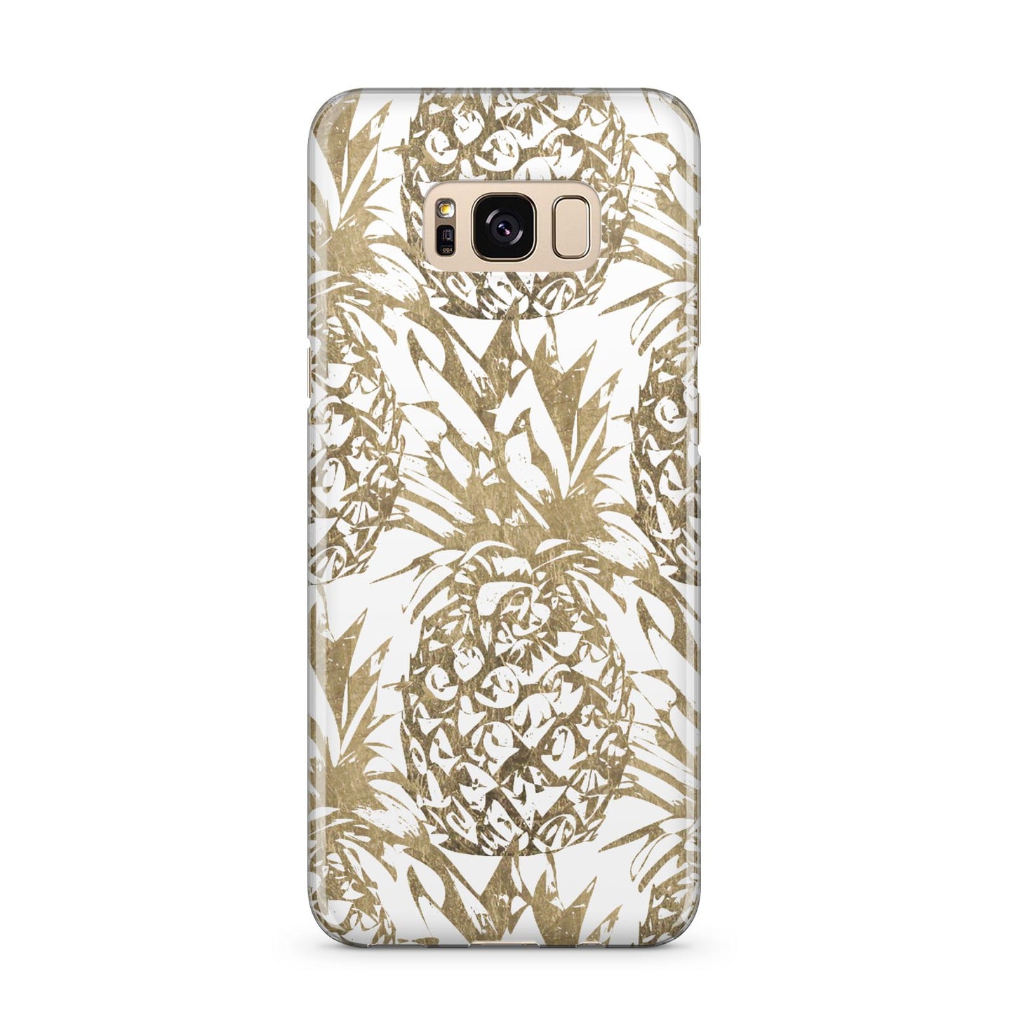 Gold Pineapple Fruit Samsung Galaxy S8 Plus Case