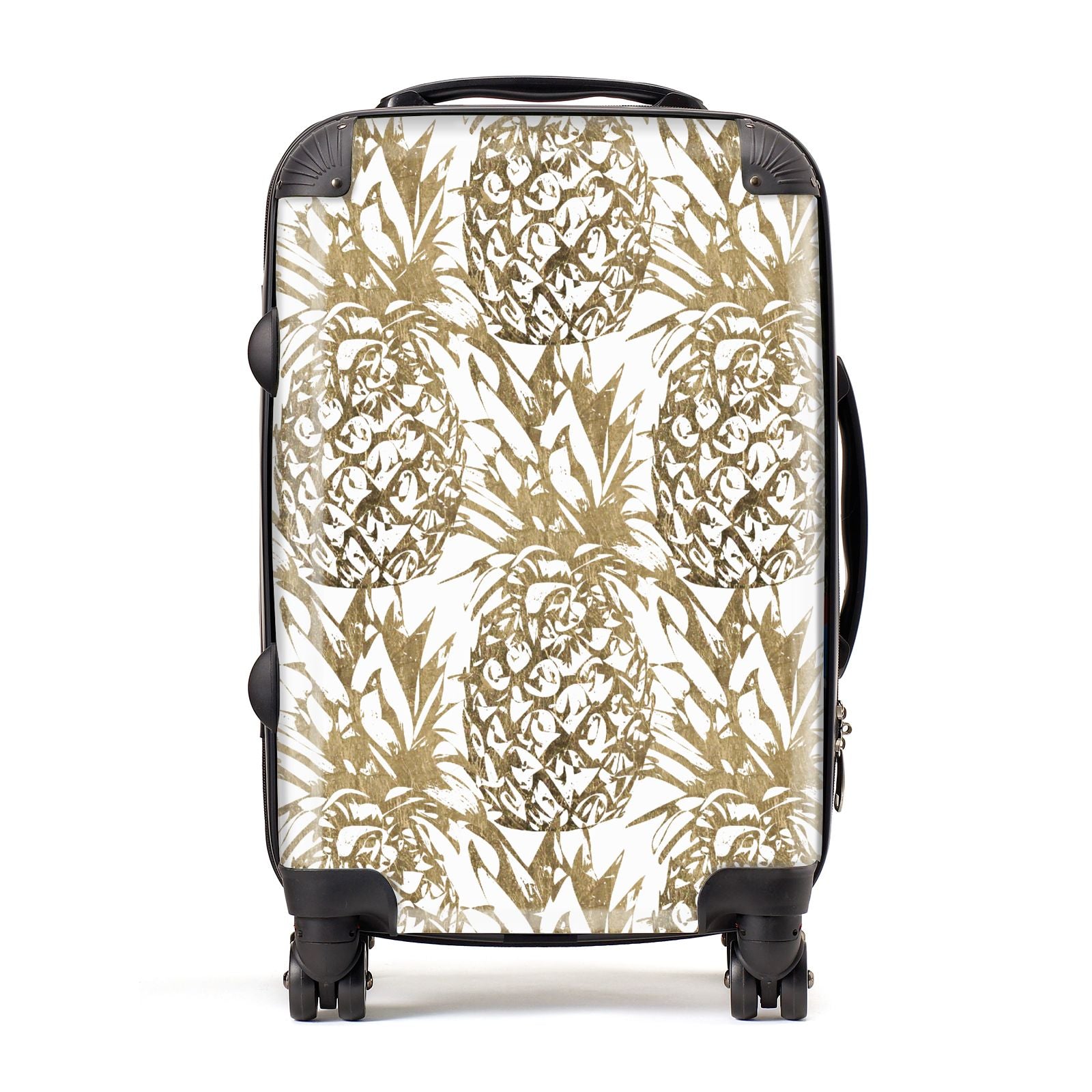 Gold Pineapple Fruit Suitcase