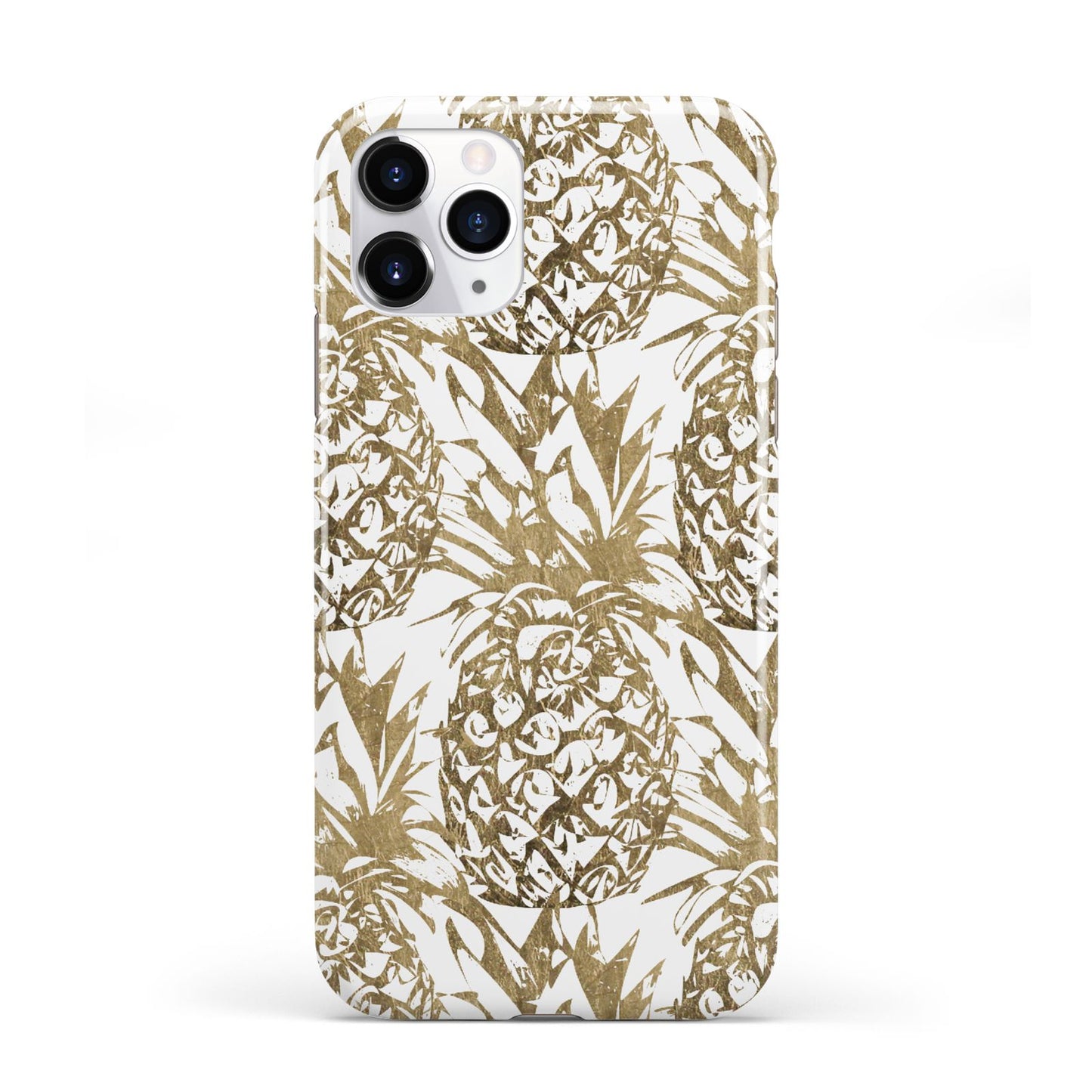 Gold Pineapple Fruit iPhone 11 Pro 3D Tough Case