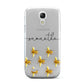 Golden Bees Personalised Name Samsung Galaxy S4 Mini Case