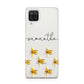 Golden Bees Personalised Name Samsung M12 Case