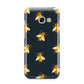 Golden Bees with Navy Background Samsung Galaxy A3 2017 Case on gold phone