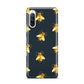 Golden Bees with Navy Background Sony Xperia 10 III Case