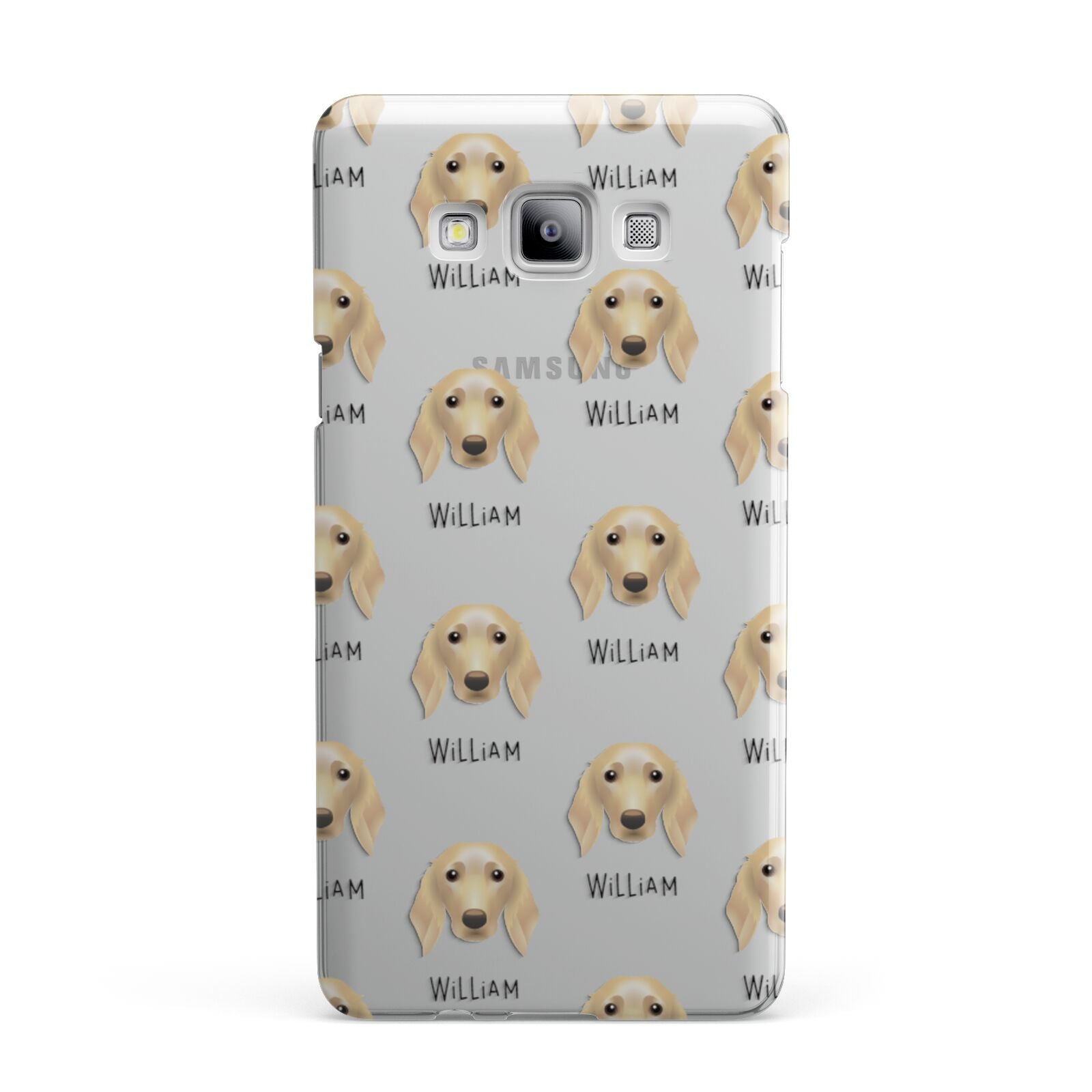 Golden Dox Icon with Name Samsung Galaxy A7 2015 Case